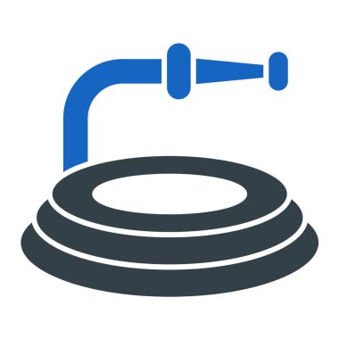 Modern ve denge simgesinin vektör illüstrasyonu