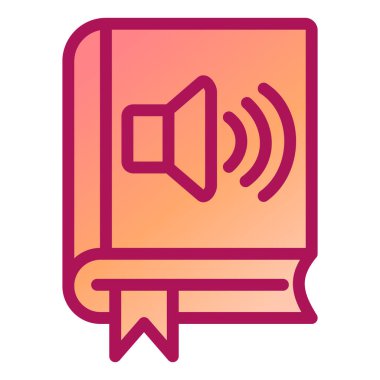 Kitap. Web simgesi basit illüstrasyon