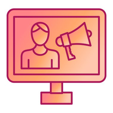 tarayıcı simgesi vektör illüstrasyonu