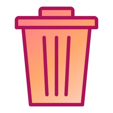 Çöp kutusu. Basit tasarım