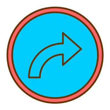 ok simgesi vektör illüstrasyonu