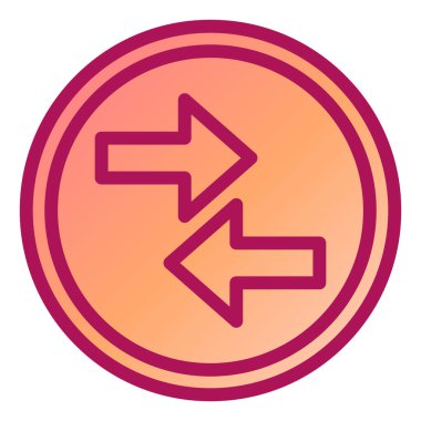 ok simgesi vektör illüstrasyonu