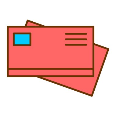 Para vektör illüstrasyon tasarımı ile kredi kartı