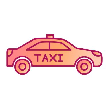 araba simgesi vektör illüstrasyonu