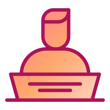 Güzel kadın yüz çizgisi ikon vektörü. Kadın güzellik salonunun taslağı. izole edilmiş sınır sembolü çizimi