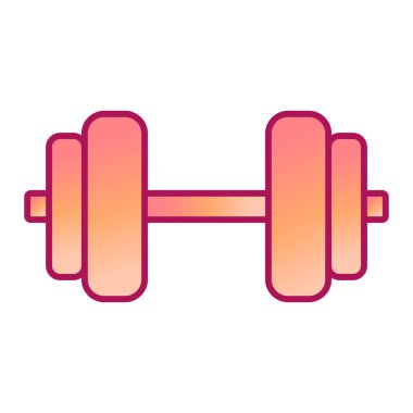 fitness ekipmanı simgesi vektör illüstrasyon grafik tasarımı