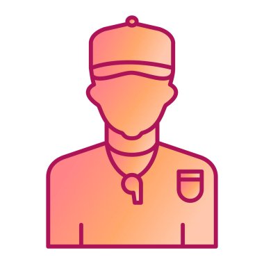 Beyaz arka planda kask takan bir adam. izole.