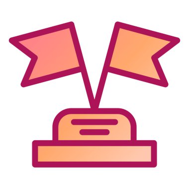 Modern simgenin vektör illüstrasyonu