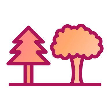 doğa modern ikon vektör illüstrasyonu 