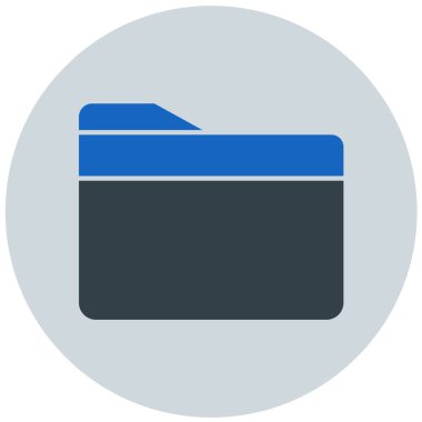 Dosya. Web simgesi basit illüstrasyon