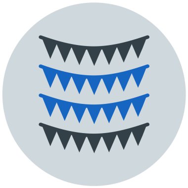 Sirk. Web simgesi basit illüstrasyon