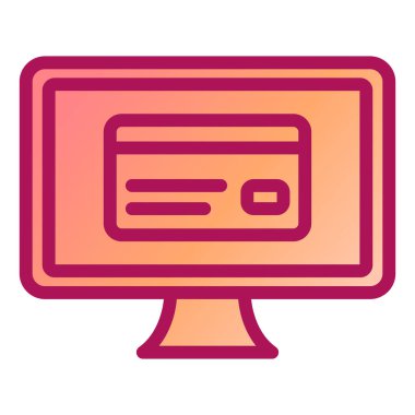 Web simgesi vektör illüstrasyonu