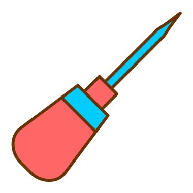 Dikiş konsepti modern ikon vektör çizimi 