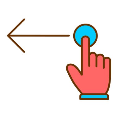 imleç simgesi vektör illüstrasyonu