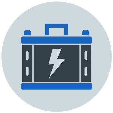 Pil. Web simgesi basit illüstrasyon