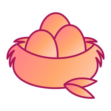 Yuva modern ikon vektör illüstrasyonu 