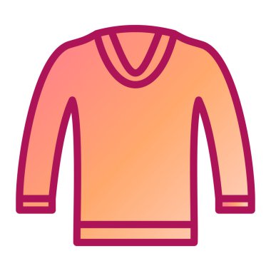 moda ceketi ikonu vektörü. Taslak kıyafet amblemi işareti. izole edilmiş sınır sembolü çizimi