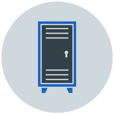 Güvenli modern simge vektör illüstrasyonu 