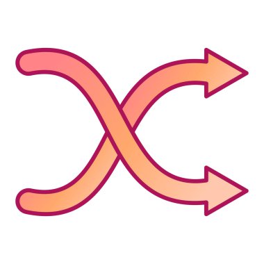 ok simgesi vektör illüstrasyonu