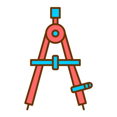 Pusula simgesi vektör resimlemesi