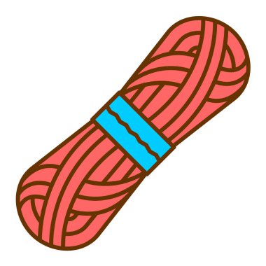 Örgü modern simge vektör çizimi 