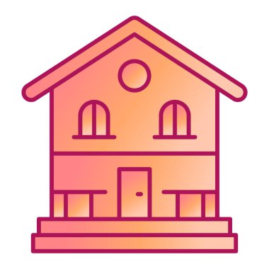 Ev binası. Basit resimleme