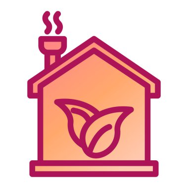 Çevre dostu ikon vektör çizimi