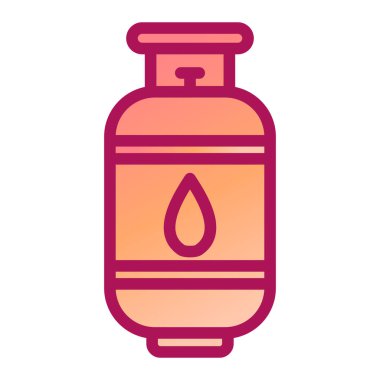 Yangın. Web simgesi basit illüstrasyon