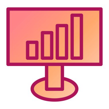 iş grafiği vektör illüstrasyonu