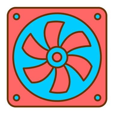 Hayran ikonu. vektör illüstrasyonu