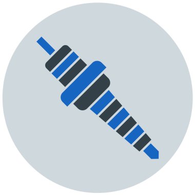 Tek matkabın vektör illüstrasyonu