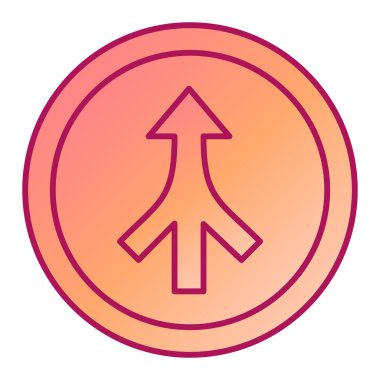 ok simgesi vektör illüstrasyonu