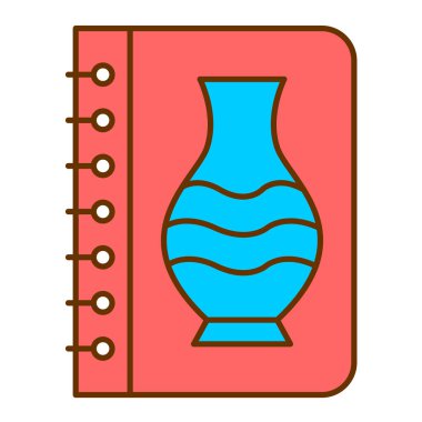 Geçmiş modern simge vektör illüstrasyonu