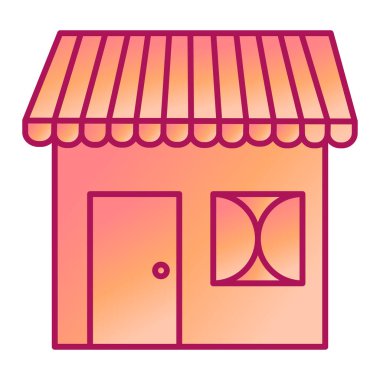 Bir depolama simgesinin vektör çizimi