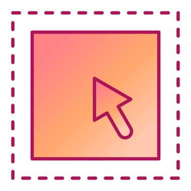 imleç simgesi vektör illüstrasyonu