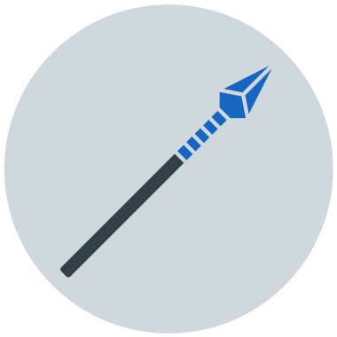 Kılıç. Web simgesi basit illüstrasyon