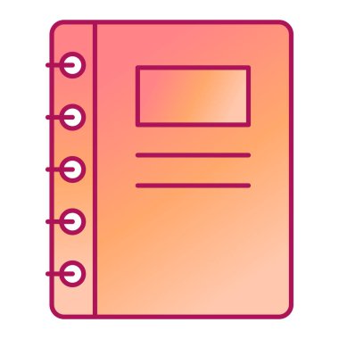 dizüstü bilgisayar simgesi. Web için basit kitap vektör simgeleri çizimi