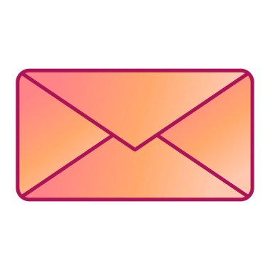 zarf e- posta simgesi vektör illüstrasyon grafik tasarımı
