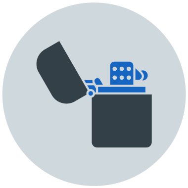 Daha hafif modern simge vektör illüstrasyonu 