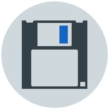 Disket disket. Basit resimleme