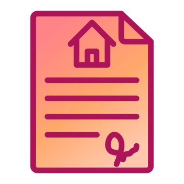 Ev. Web simgesi basit illüstrasyon