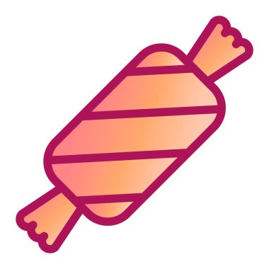 - Şeker. Web simgesi basit illüstrasyon