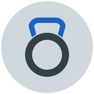 Dambıl. Web simgesi basit illüstrasyon