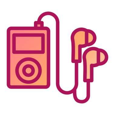 elektrik dolgu ikonu vektör illüstrasyonu