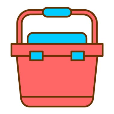 Alışveriş çantası. Basit tasarım