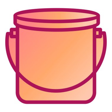 Kova. Web simgesi basit tasarım