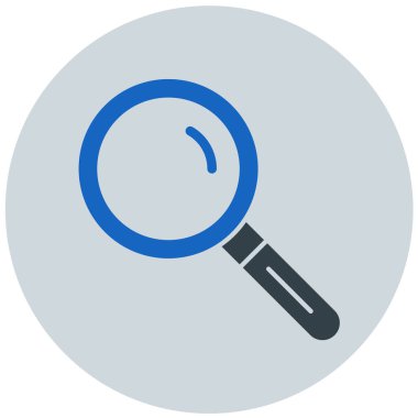 Ara. Web simgesi basit illüstrasyon