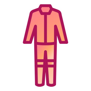 Ceket simge vektör çizim