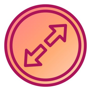 ok simgesi vektör illüstrasyonu