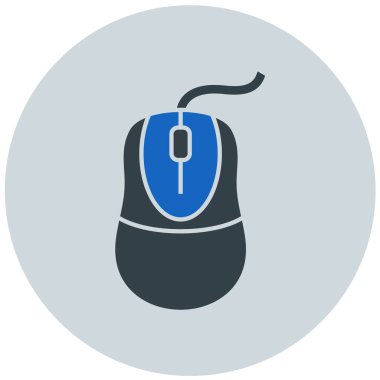 Fare. Web simgesi basit illüstrasyon